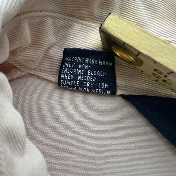 Vintage Polo Ralph Lauren Jacket Men's Size XL Tan Beige Harrington Bomber - Picture 6 of 14